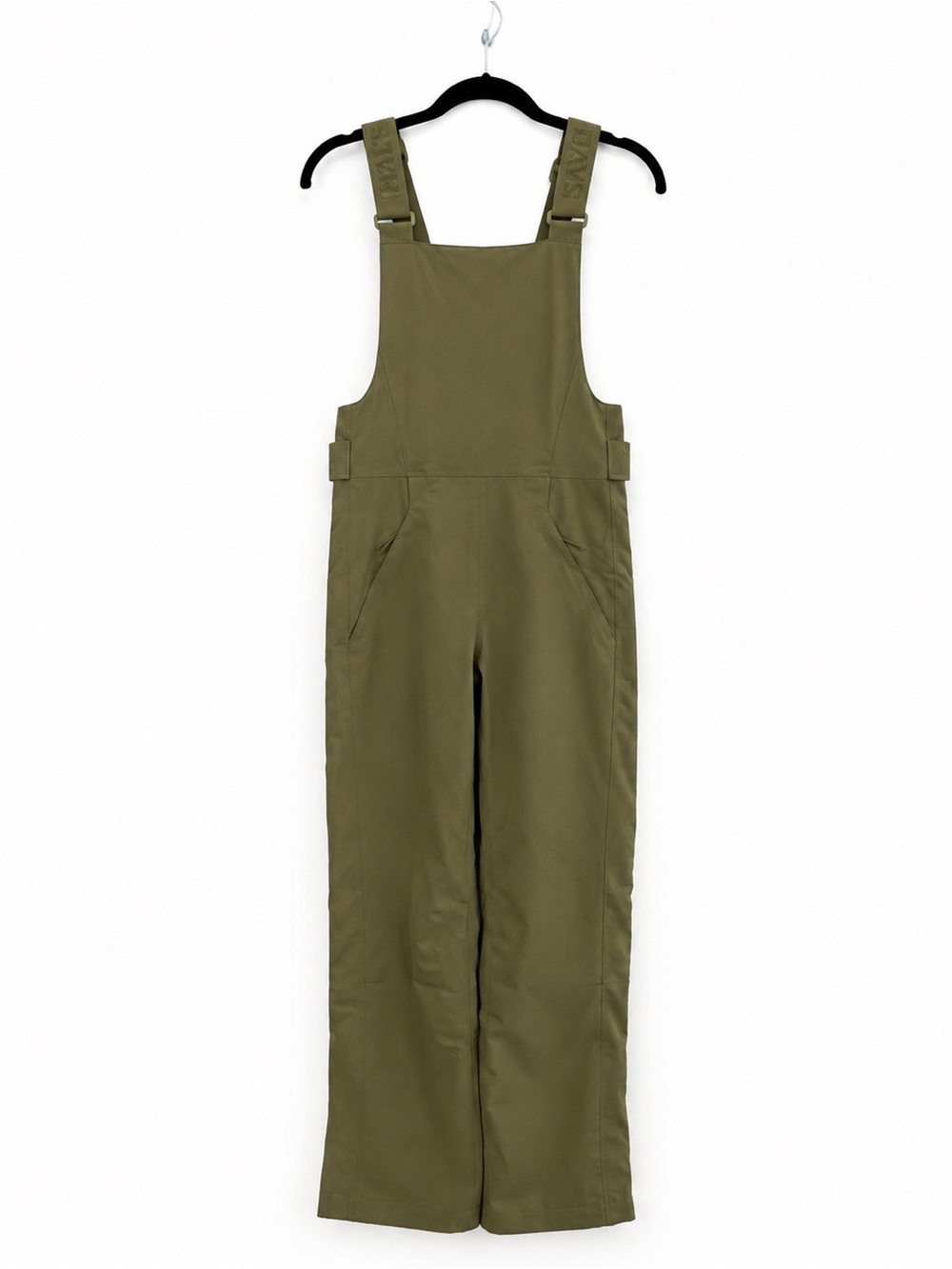Halfdays Olive Green Ski Snow Bib Overalls – Size S